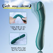 Lightning Hare curved silicone body shown flexing and under running water